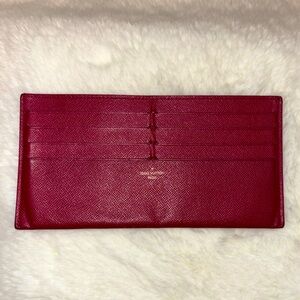 Authentic Louis Vuitton Pochette Félicie Credit Card Bill Case Insert Wallet